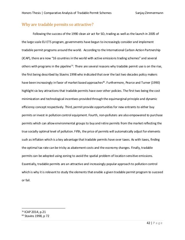 pollution permits microeconomics permit trading definition